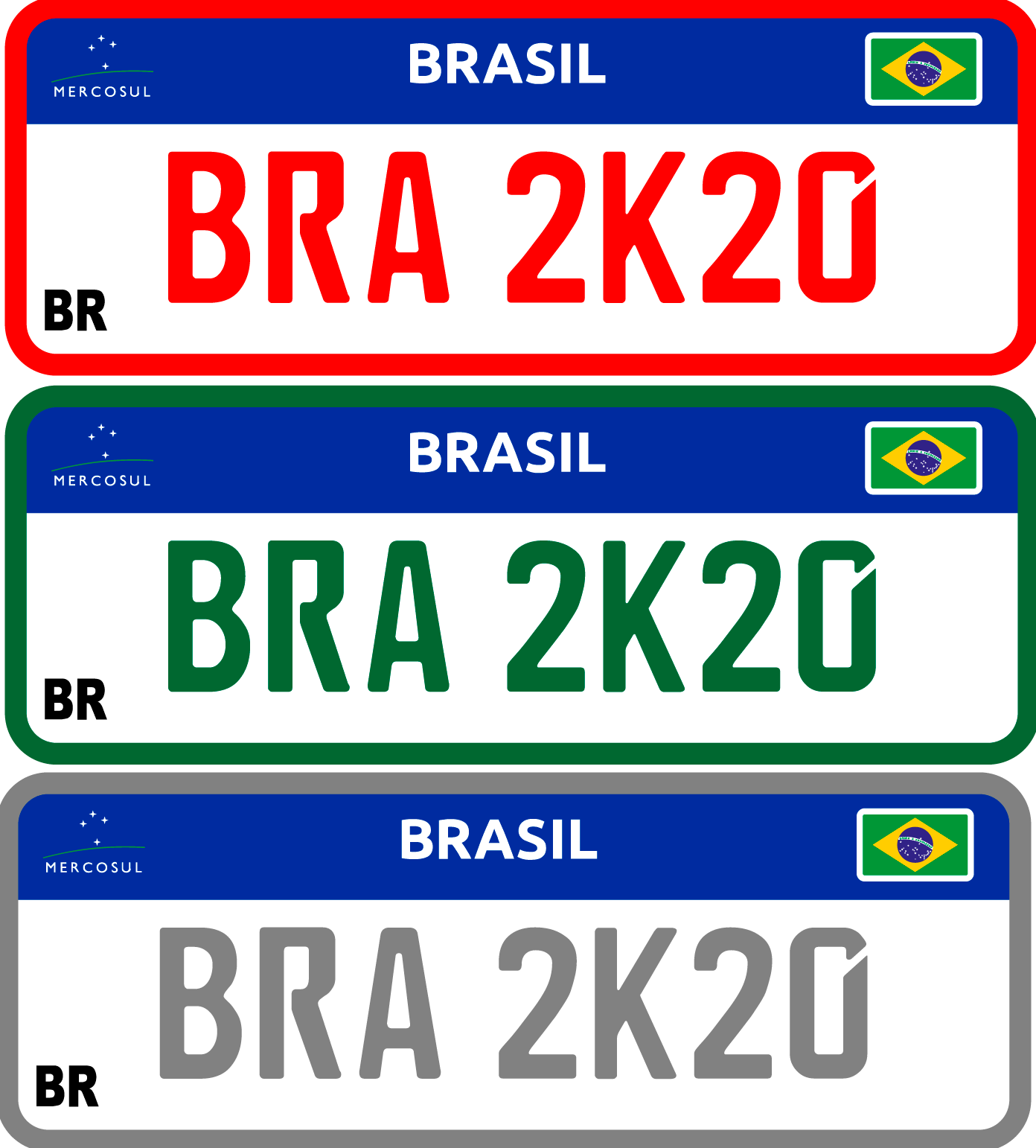 placa de carro dok despachante: placas