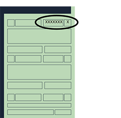 Ilustração de um documento