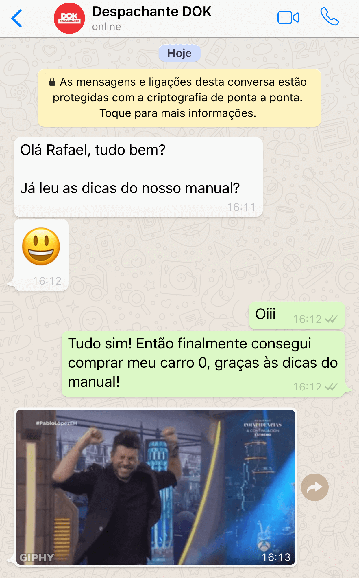 Depoimento Rafael