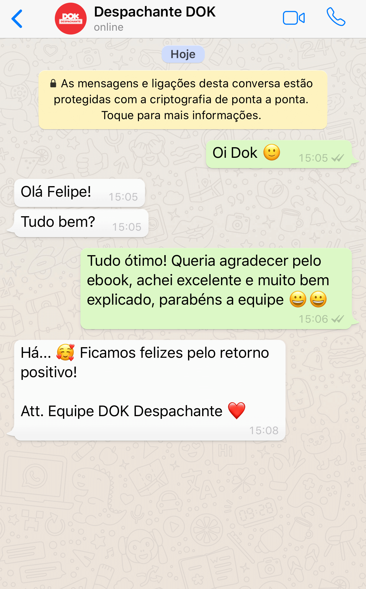 Depoimento Felipe