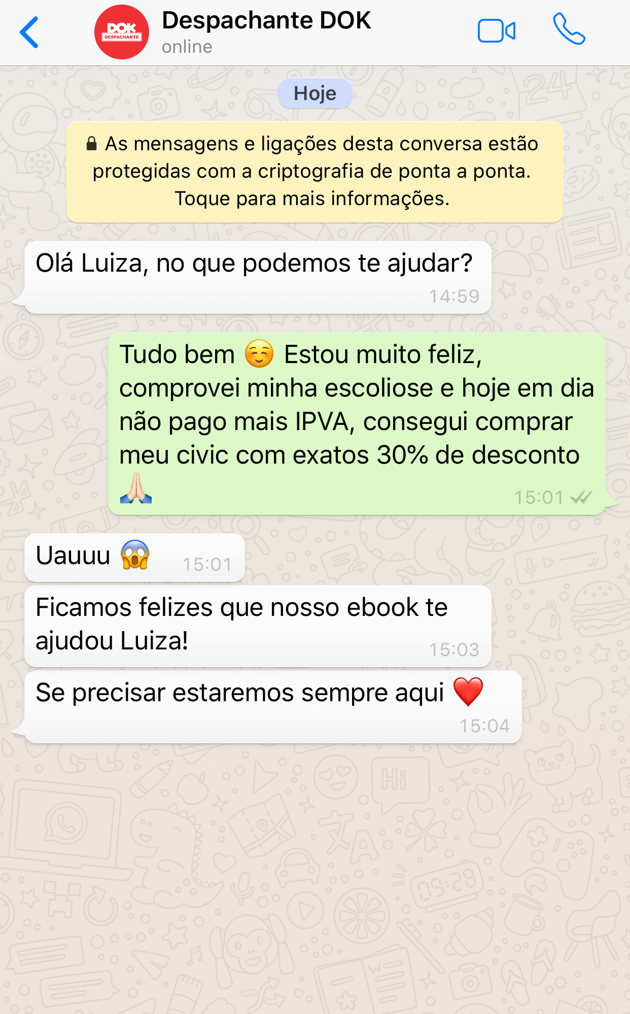 Depoimento Luiza