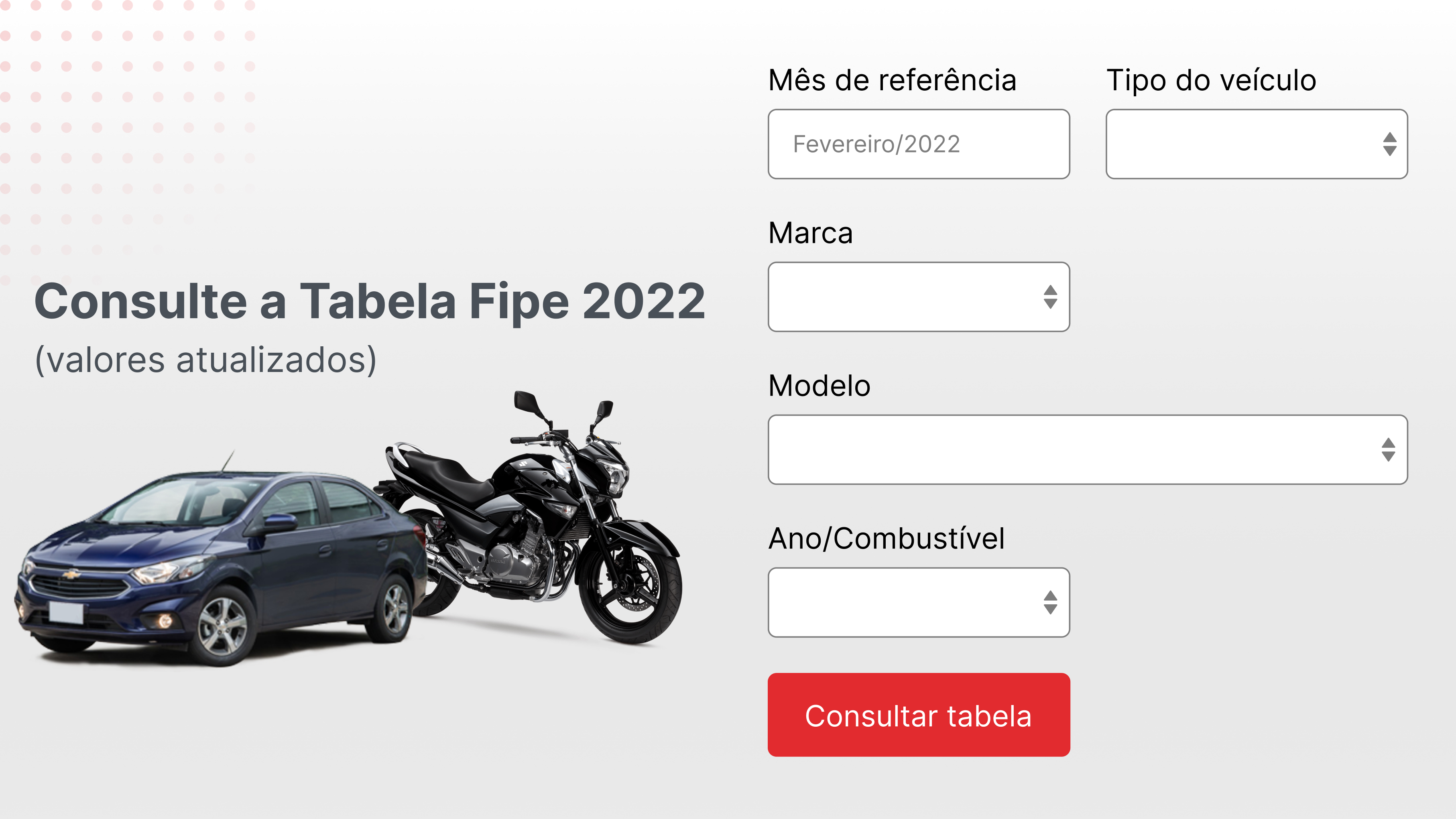 Tabela Fipe de Carros e Motos