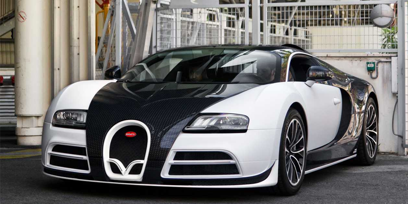 Um dos carros mais caros do mundo Bugatti Veyron