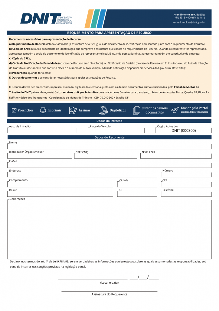 dok despachante formulario recurso