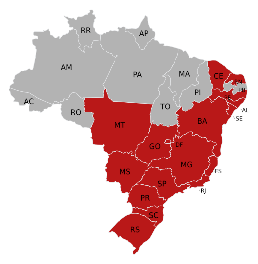 empréstimo com moto de garantia dok despachante - mapa dos estados onde as motos devem pertencer 