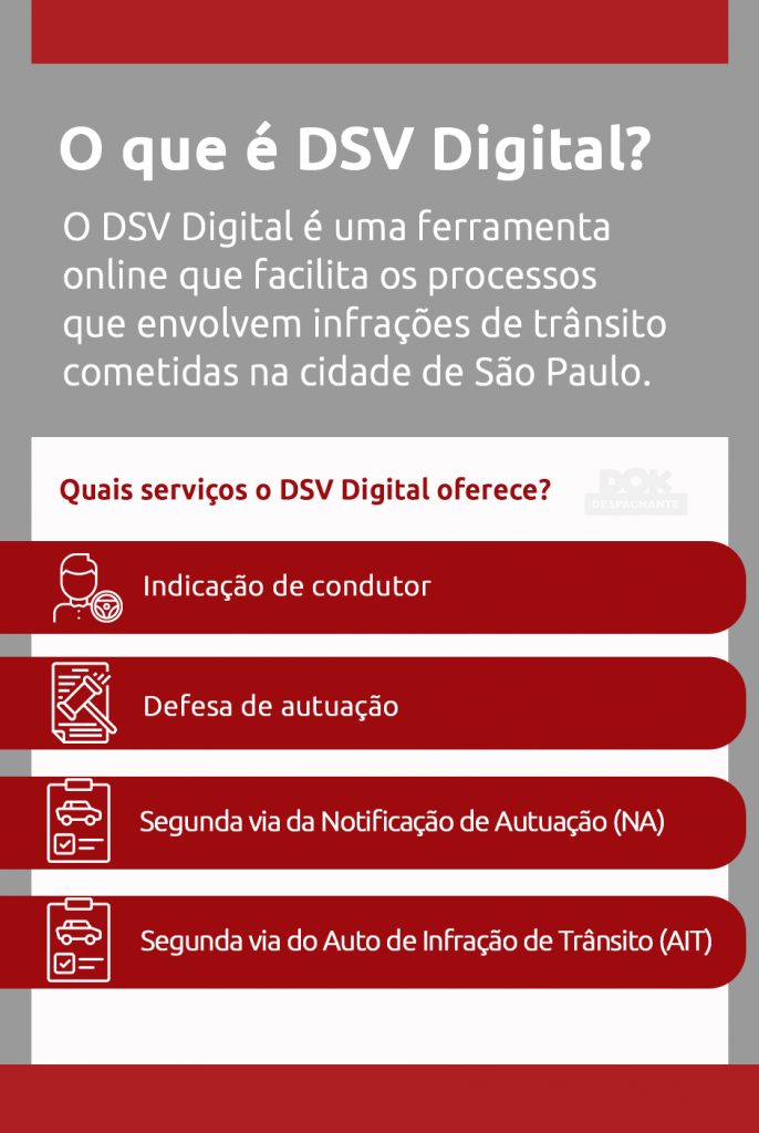 o que é DSV Digital infográfico DOK Despachante