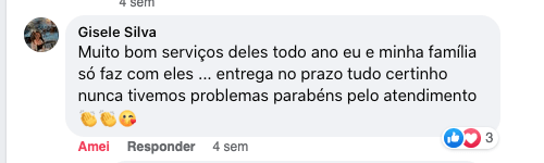 Feedback positivo de cliente do DOK Despachante