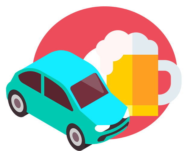 Vetor de direção embriagada | DOK Despachante