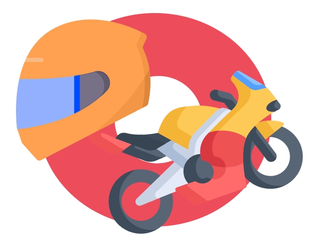 Vetor de direção de motocicleta - Art 244 do Código de Trânsito Brasileiro | DOK Despachante