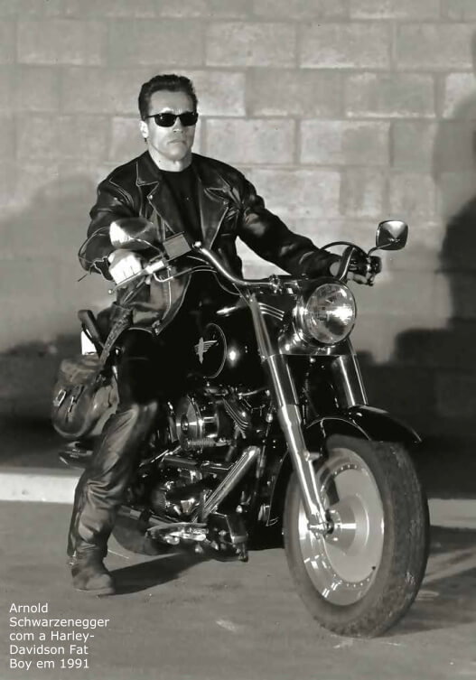 Foto de Harley Davidson Fat Boy do Exterminador do Futuro | DOK